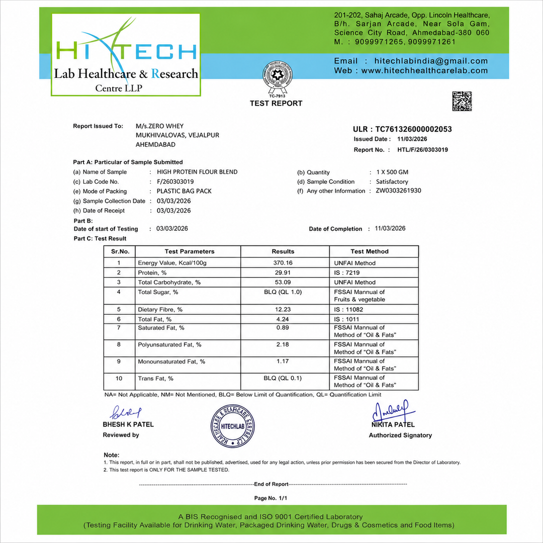 ZeroWhey High Protein Flour